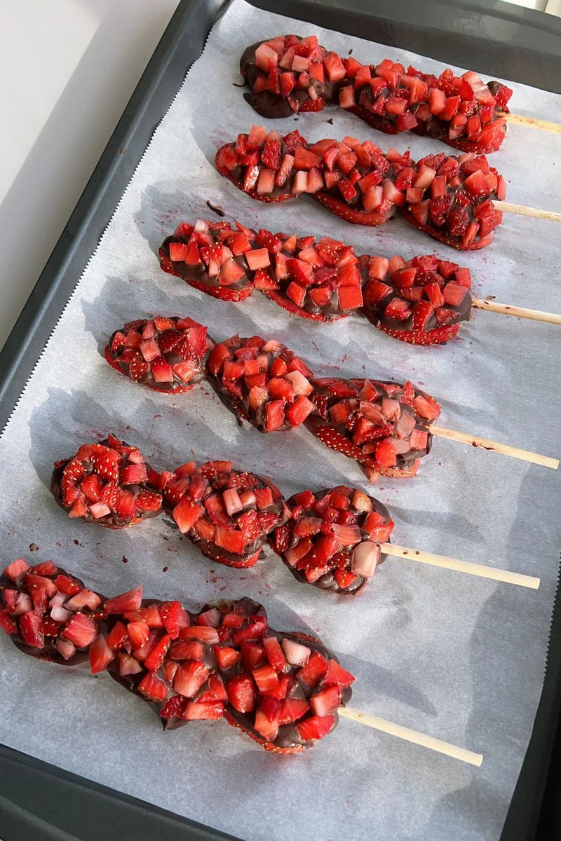 Strawberry Covered Chocolate