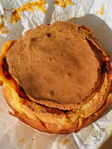 Tarta de queso de boniato