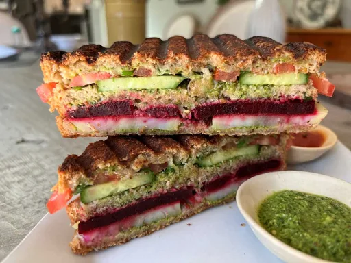 Grilled Bombay Sandwich
