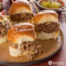 Salted Caramel Pulled Pork Slider