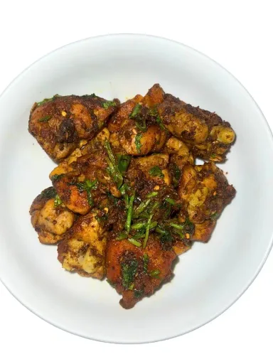 Dry Chicken Curry Recipe | Nepali Fried Chicken