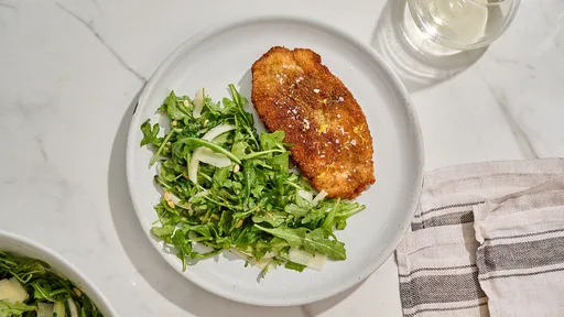 Receta clásica de pollo a la milanesa