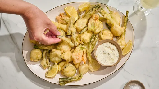 Beer-Battered Vegetable Fritto Misto Recipe