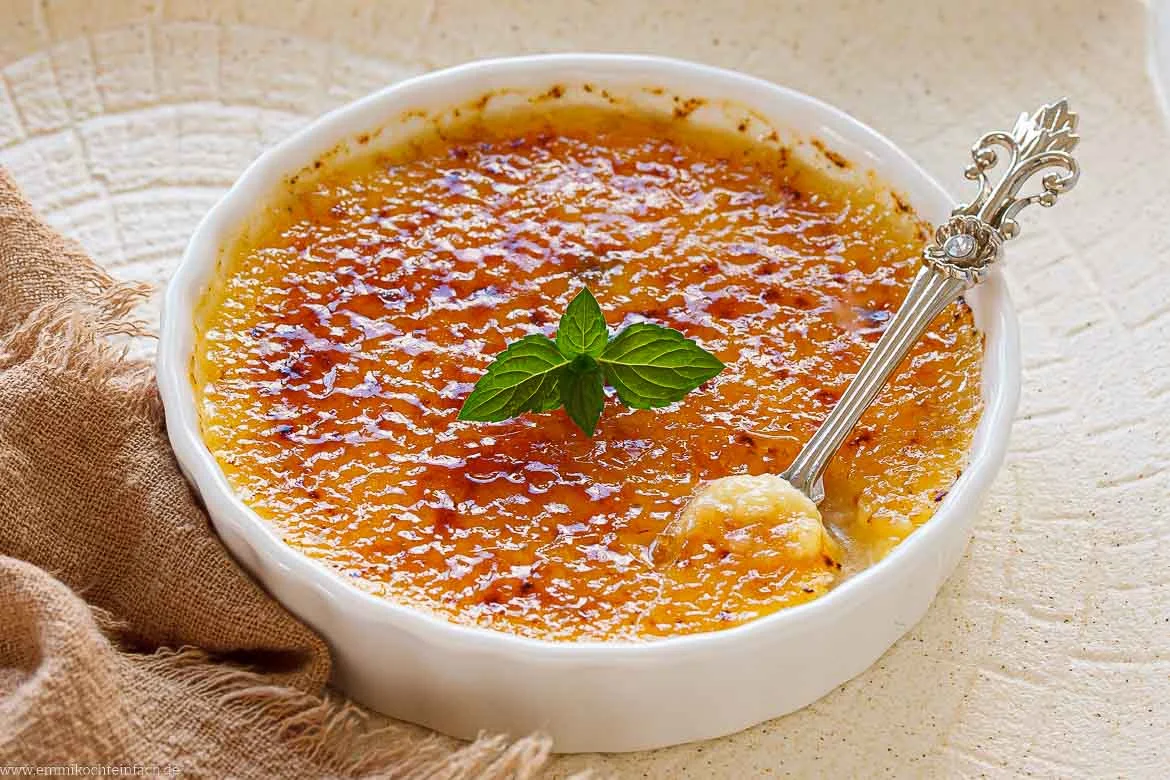 Crème brûlée – das französische Dessert