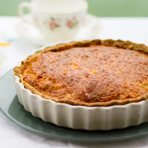 Receta de quiche de jamón y queso de la abuela