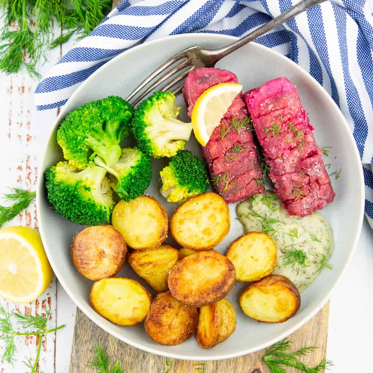 Veganer Lachs