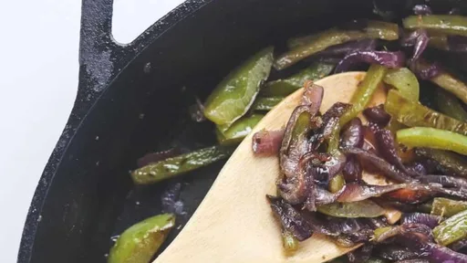 Verduras para fajitas (estilo Chipotle)