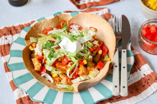 Bol de wrap de fajita