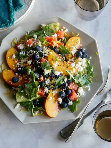 End of Summer Fruit Salad
