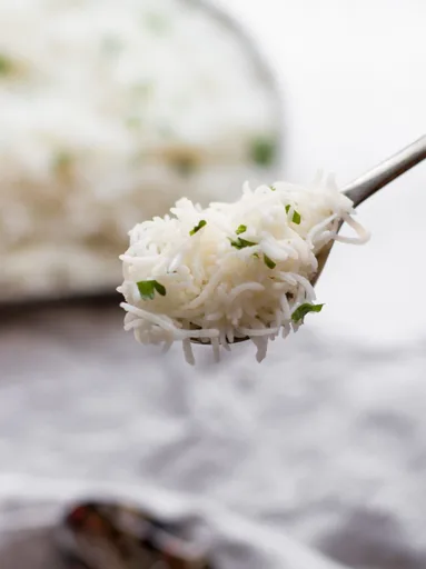 Arroz basmati perfecto en arrocera