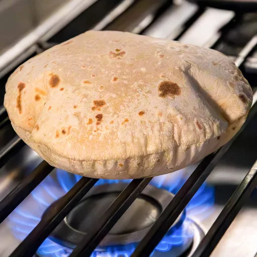 EASY ROTI RECIPE (CHAPATI) - Puffs Every Time!