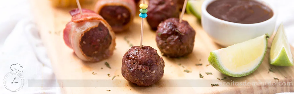 Almôndegas Aperitivo!