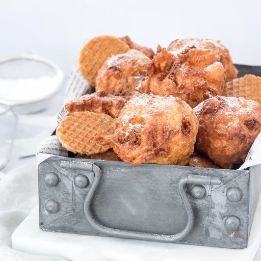 Dutch doughnuts (Oliebollen)