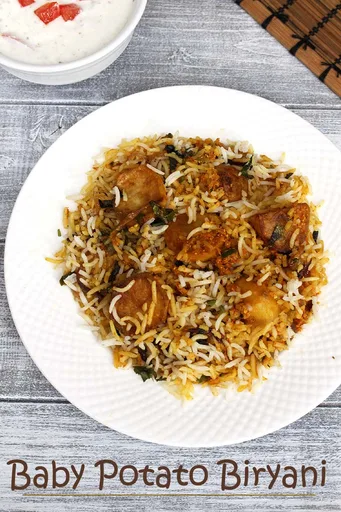 Baby Potato Biryani
