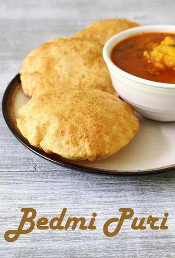 Bedmi Puri (Crispy Urad Dal Puri)