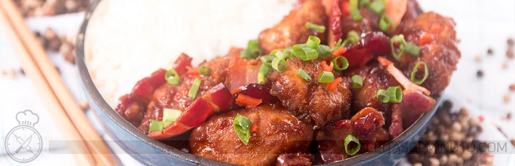 Frango Oriental ao Molho de Laranja