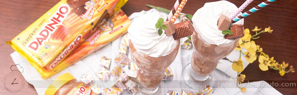 Milk shake de Dadinho Cremoso!!!