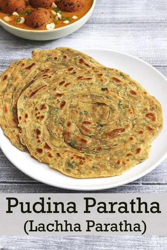 Pudina Paratha (Mint Paratha)