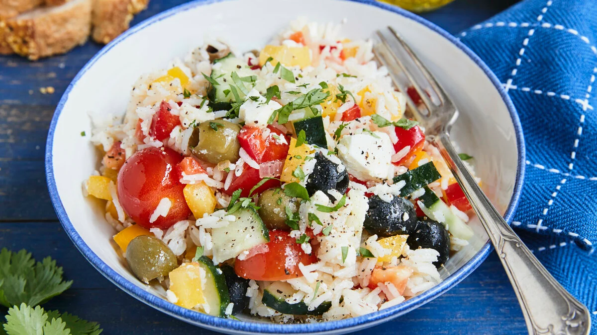 Vegetarischer Reissalat – einfach & so lecker!