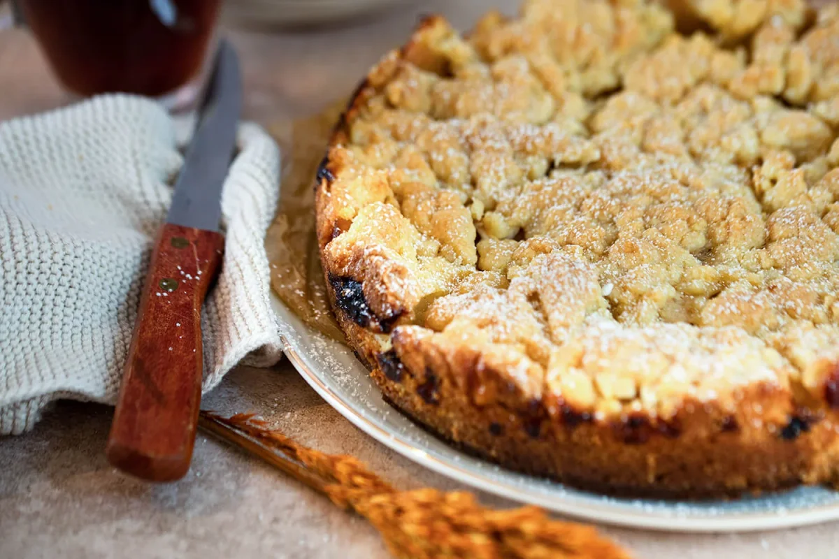 Apfelkuchen mit Streusel