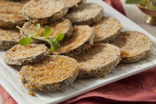 Berenjena a la Milanesa al Horno