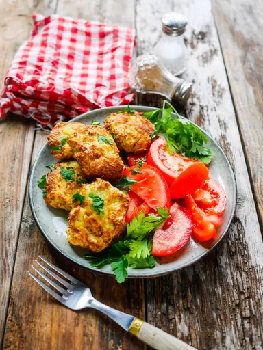 Beignets pommes de terre poulet à l'Airfryer
