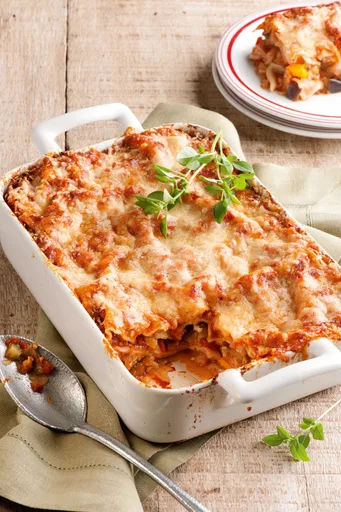 Lasaña con Relleno de Verduras