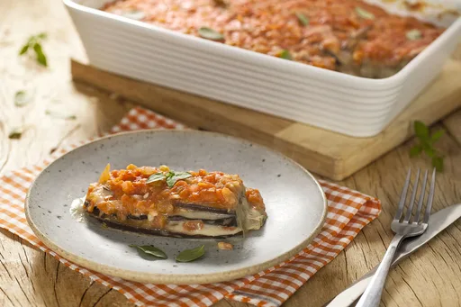 Lasaña Vegana de Berenjena