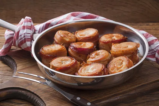 Medallón de Pollo con Bacon