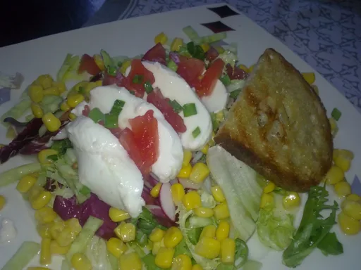 Ensalada rápida con mozzarella