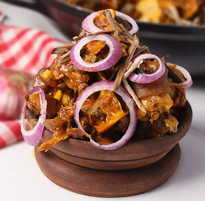Isi ewu recipe - How to make isi ewu (Sauced goat head)