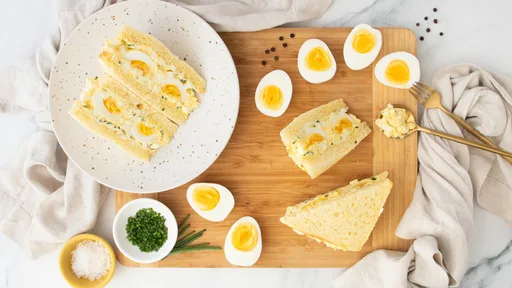 Receta de sándwich de ensalada de huevo al estilo japonés