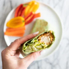 Crispy Chicken Caesar Wrap Recipe