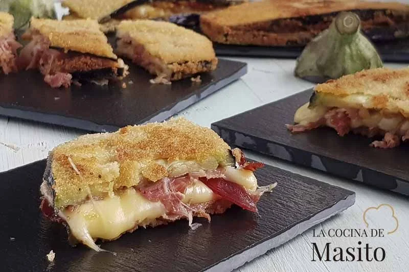 Sándwich de berenjena