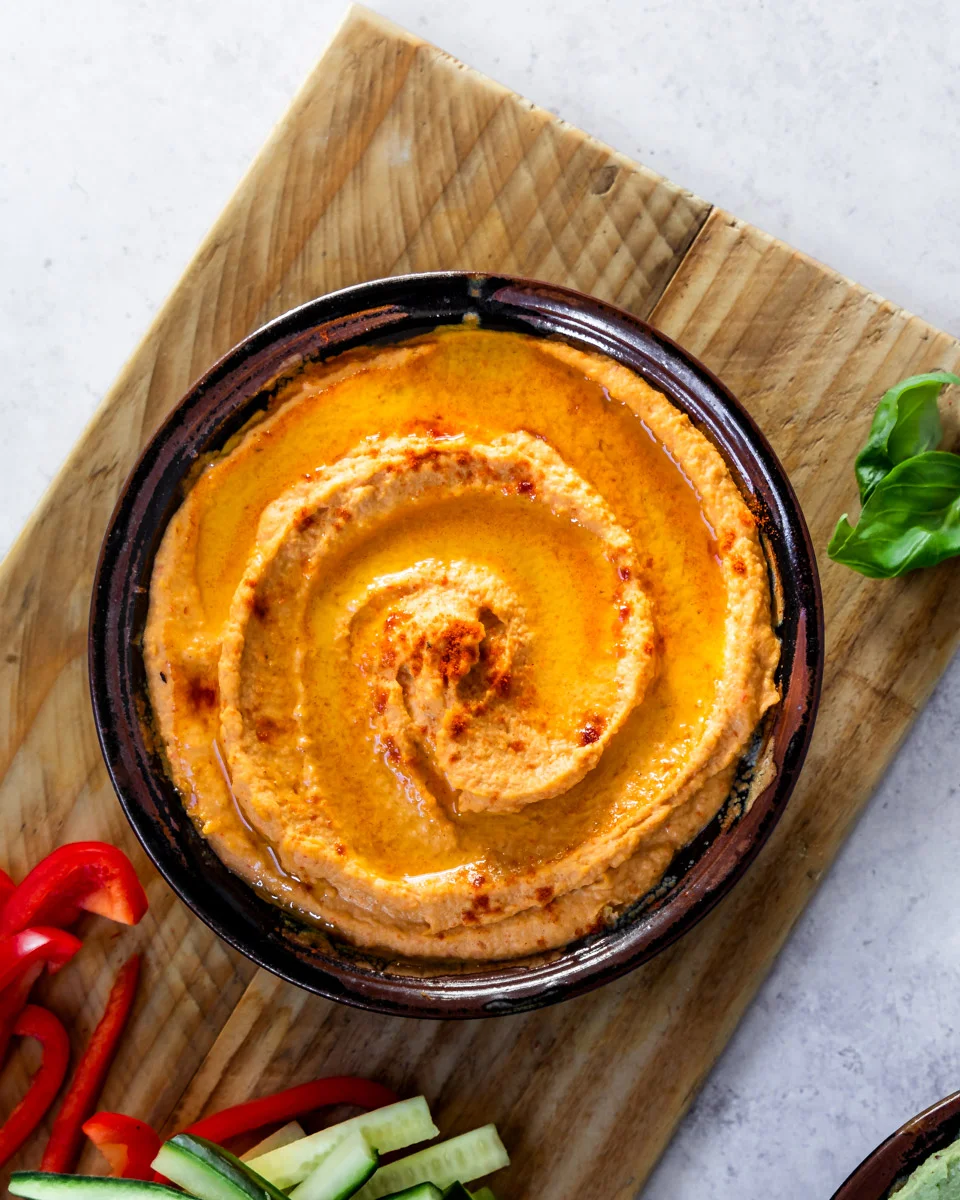 Roasted Pepper Hummus