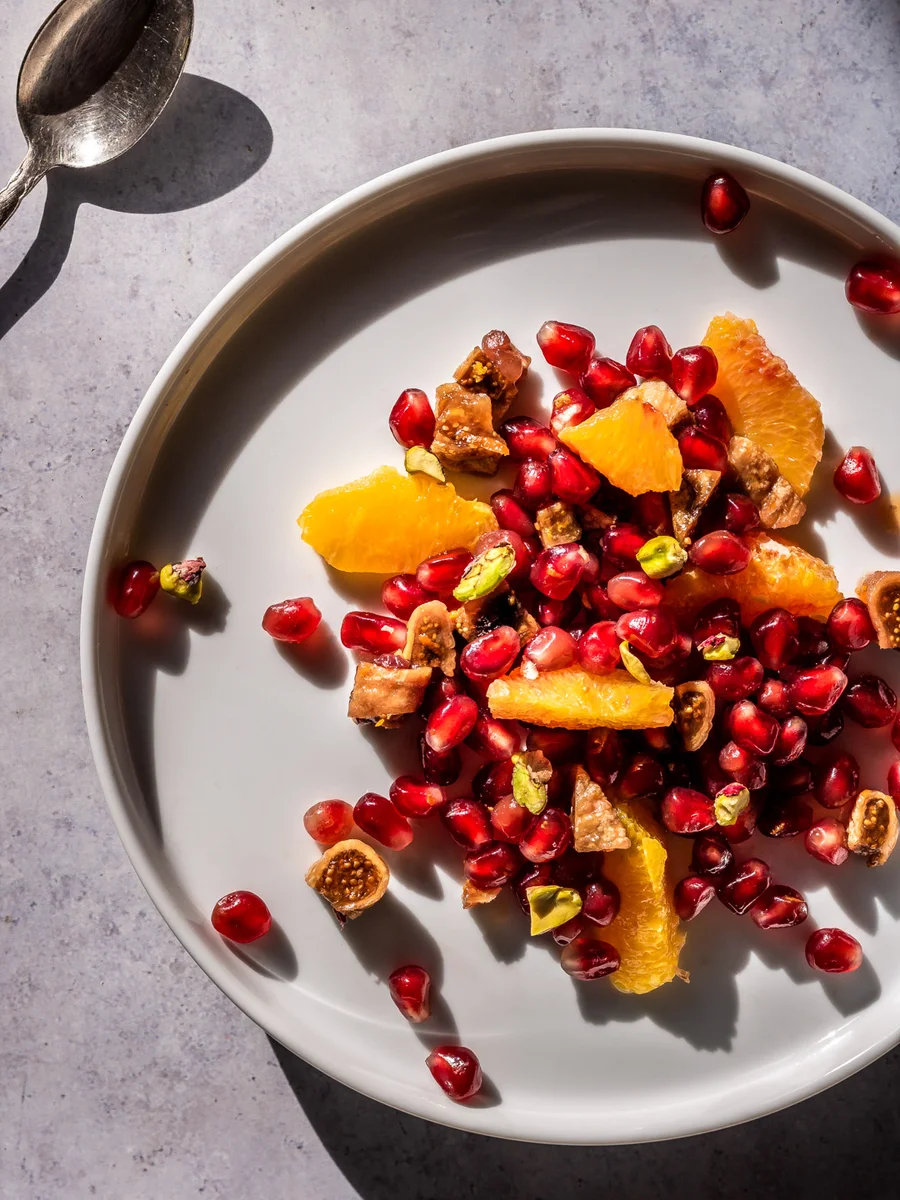 Pomegranate & Orange Blossom Salad