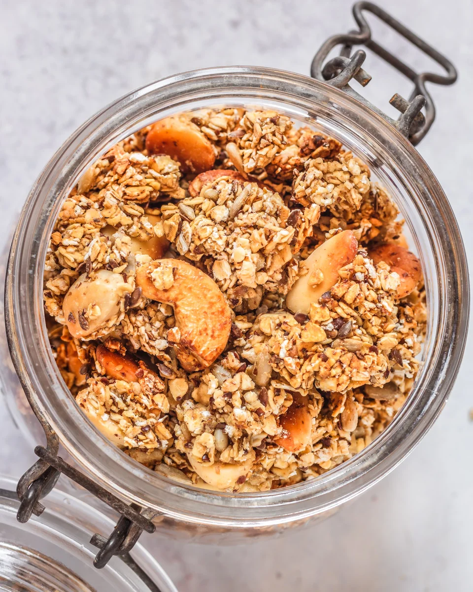 Sugar-free & Oil-free Granola