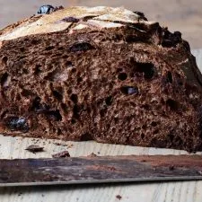 Dark Chocolate-Cherry Sourdough Bread