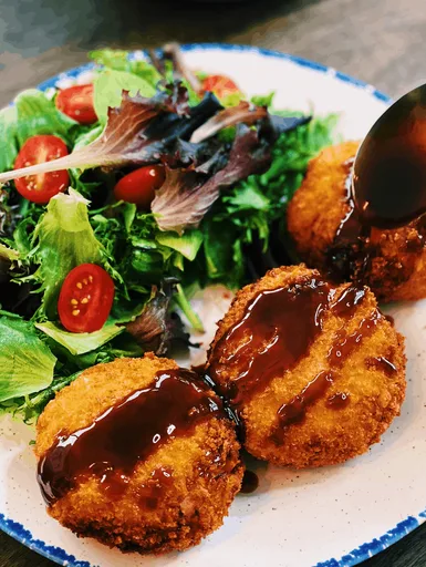 Croqueta de patata japonesa con queso - Korokke