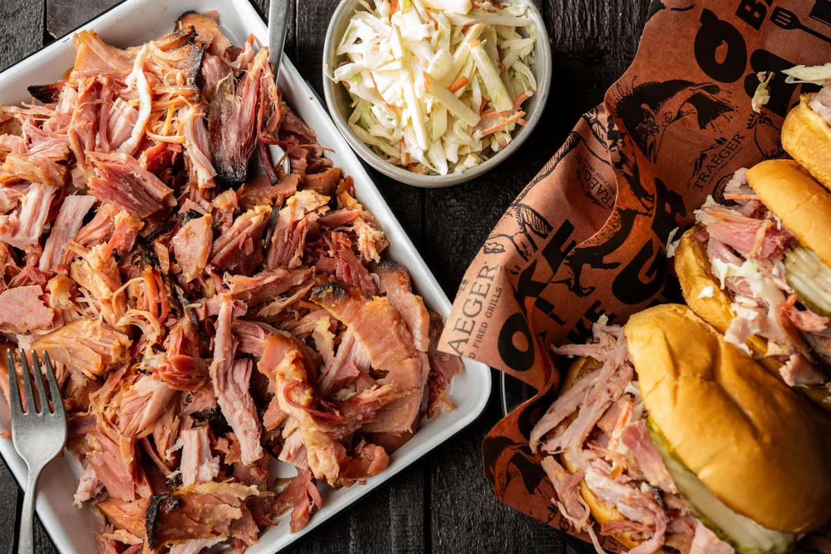 Smoked Pulled Ham