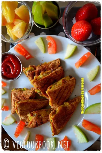 Sándwich de Garbanzos y Albahaca