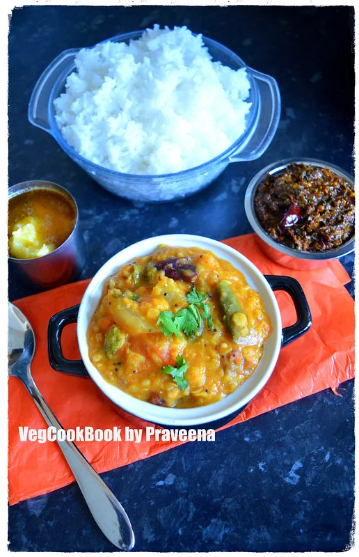 Dosakaya Pappu / Yellow Cucumber Dal