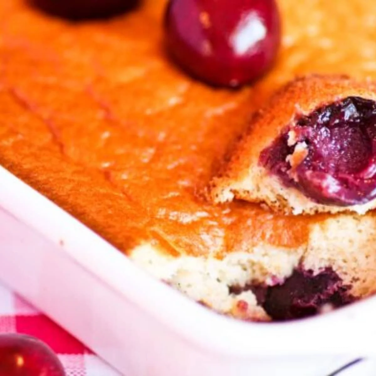 Clafoutis de cerezas