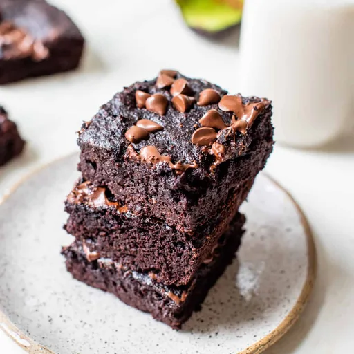 Double Chocolate Avocado Brownies