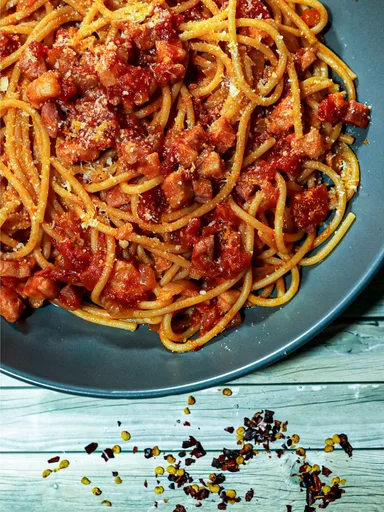 30-Minute Spaghetti All’Amatriciana