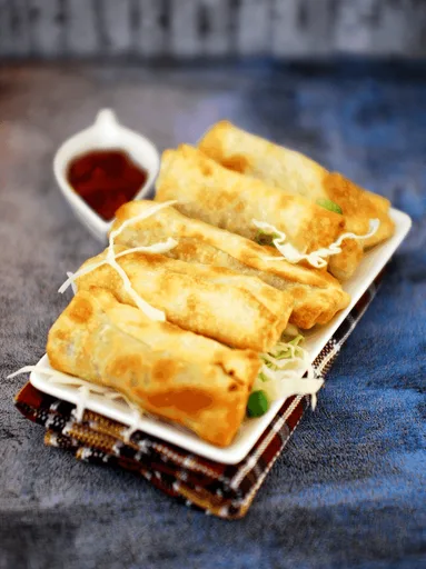 Rollito de primavera de pollo