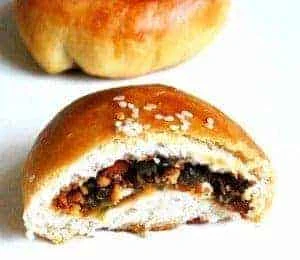 Stuffed Chicken Buns Recipe