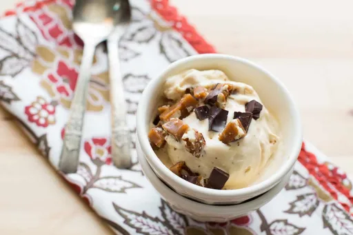Helado de dulce de leche
