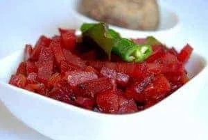 Beetroot Mezhukkupuratti (Stir Fry)