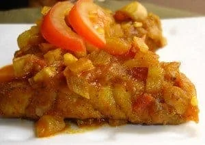 Masala de pescado al tomate